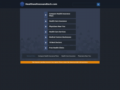 healthwellnessandtech.com snapshot