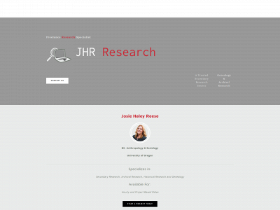 www.jhrresearch.com snapshot