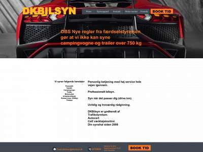 dkbilsyn.dk snapshot