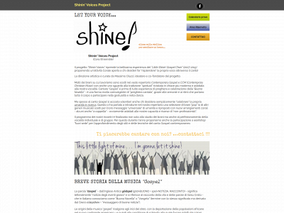 shinin-voices.it snapshot
