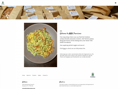 mmhprovisions.com snapshot