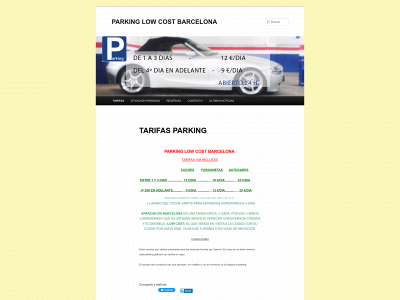 parkinglowcostbarcelona.com snapshot