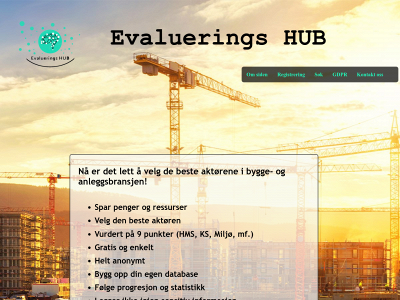 evalueringshub.no snapshot