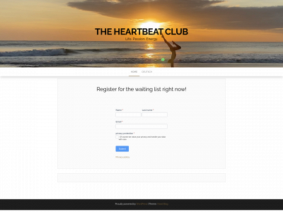 theheartbeatclub.com snapshot