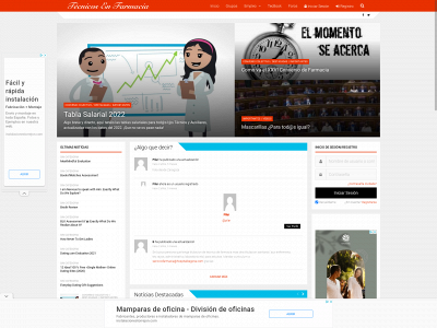 tecnicosenfarmacia.com snapshot