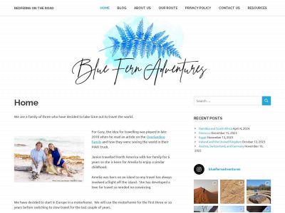 bluefernadventures.com snapshot