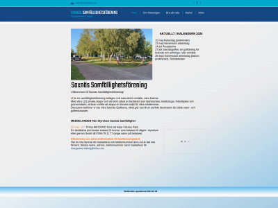 saxnassf.se snapshot