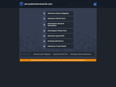 jerryadventureworld.com snapshot