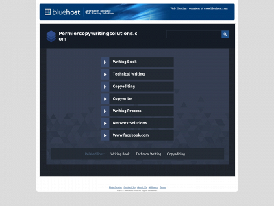 permiercopywritingsolutions.com snapshot