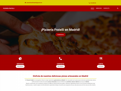 pizzeriafratellimadrid.com snapshot