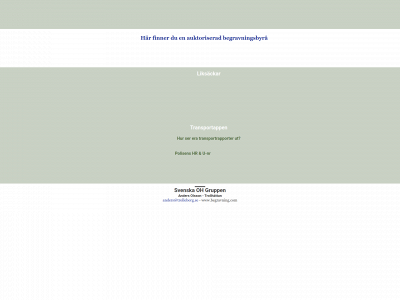 begravning.com snapshot