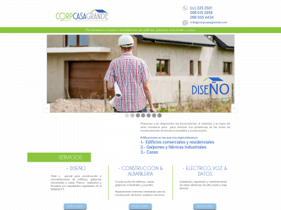 corpcasagrande.com snapshot