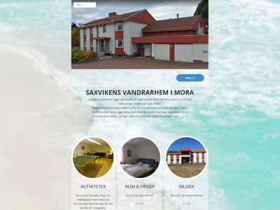 saxvikensvandrarhem.se snapshot