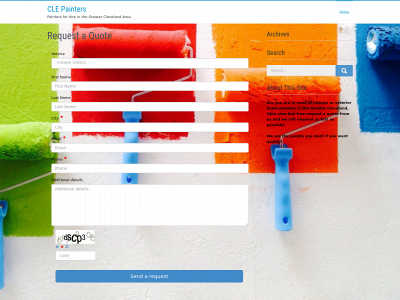 clepainters.com snapshot