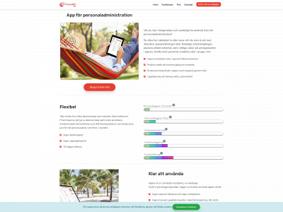 personaltid.se snapshot