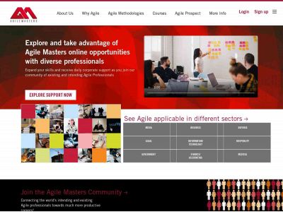 agilemasters.org snapshot