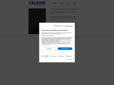 celsiusprod.be snapshot