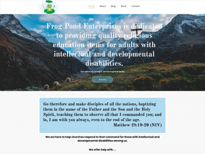 www.frogpondenterprises.com snapshot