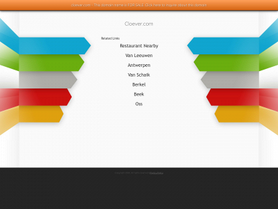 cloever.com snapshot