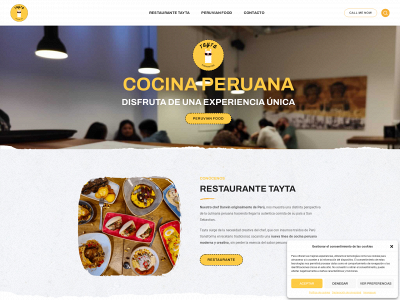 restaurantetayta.com snapshot
