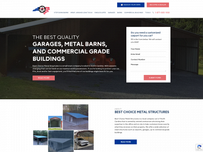 bestchoicemetalstructures.com snapshot
