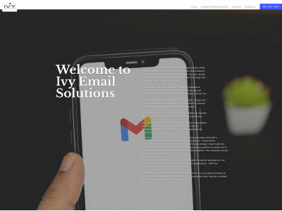 ivyemailsolutions.com snapshot