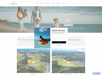 www.pinnacleherveybay.com snapshot
