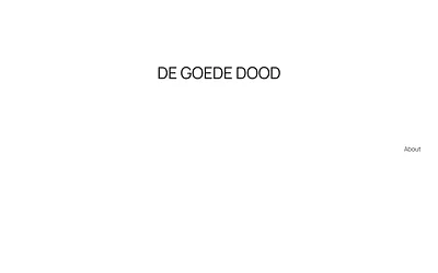 degoededood.nl snapshot