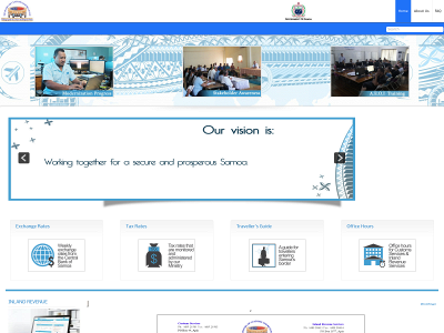 revenue.gov.ws snapshot