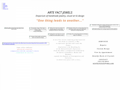 artefactjewels.com snapshot