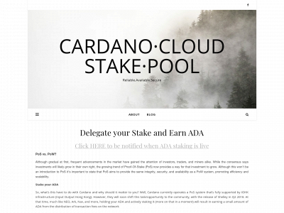 cardanocloudpool.com snapshot