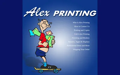 alexprint.com snapshot