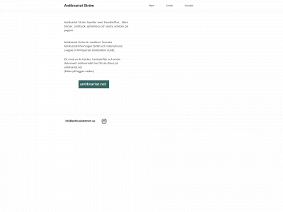 antikvariatstrom.se snapshot