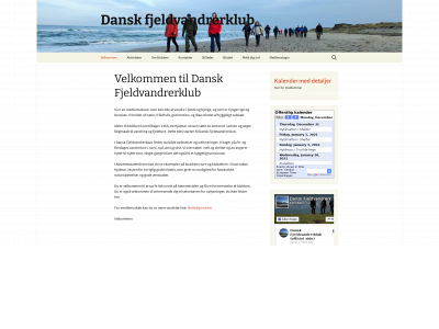 fjeldvandrerklub.dk snapshot