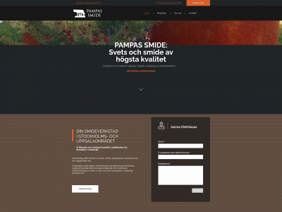 pampassmide.se snapshot
