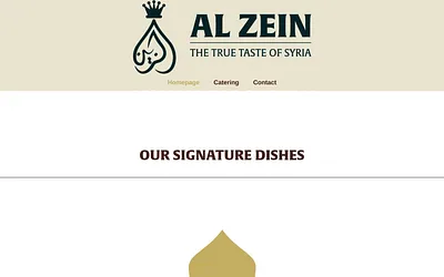 alzeinrestaurant.com snapshot