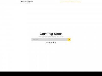 sneakerclean.se snapshot
