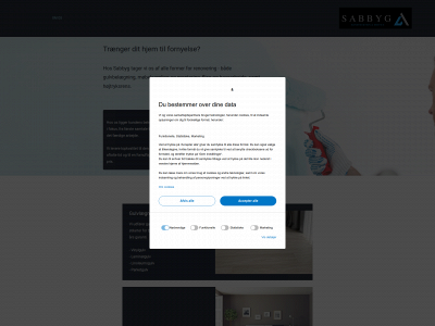 sabbyg.dk snapshot