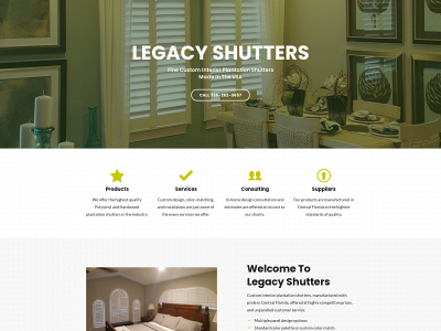 legacyshutterscfl.com snapshot
