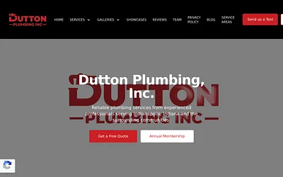 duttonplumbinginc.org snapshot