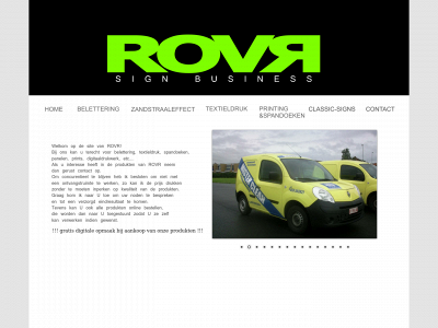 rovr.biz snapshot