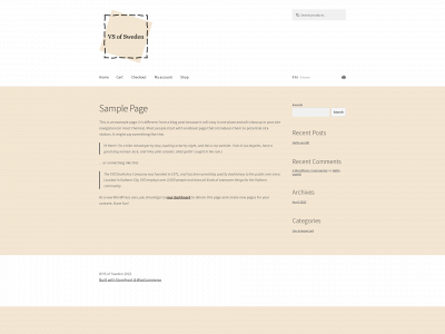 vsofsweden.se snapshot