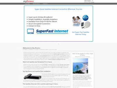 skyriviera.com snapshot