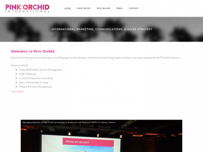 www.pinkorchidinternational.com snapshot