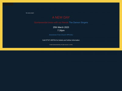 quintessential-brass.co.uk snapshot