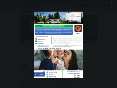h2ozoni.com snapshot