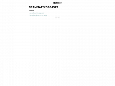 aenglish.dk snapshot