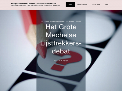 lijsttrekkersdebat.be snapshot