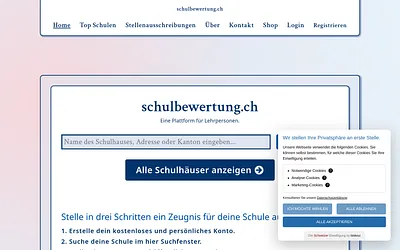 schulbewertung.ch snapshot