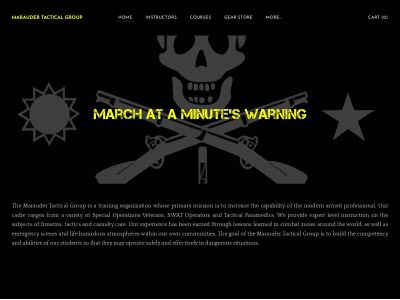 www.maraudertacticalgroup.com snapshot